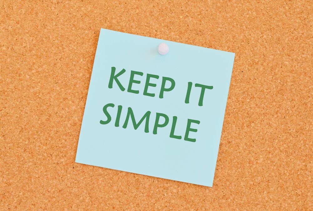 Keep it Simple #1